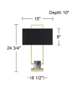SCE Lighting Carl Modern Table Lamp - Image 4