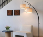 SCE Lighting Contemporary Arc Floor Lamp